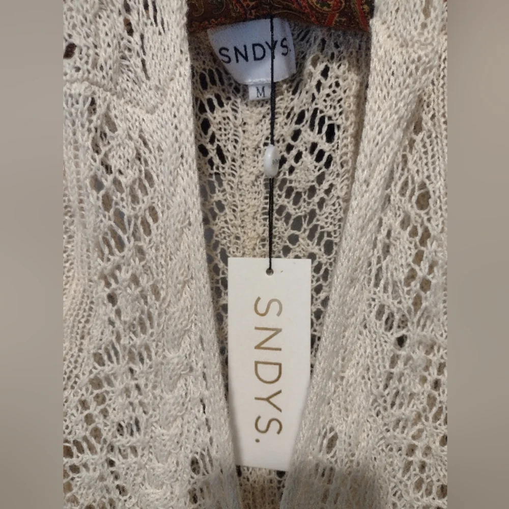 SNDYS Australia Fate Crochet knit Dress M - Picture 3 of 10